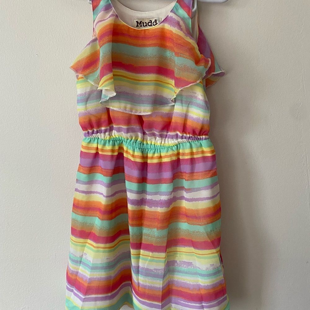Mudd Striped Girls Dress Size 5